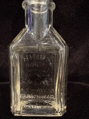 Hind Clear Glass Bath Accessory Bottle - Clear